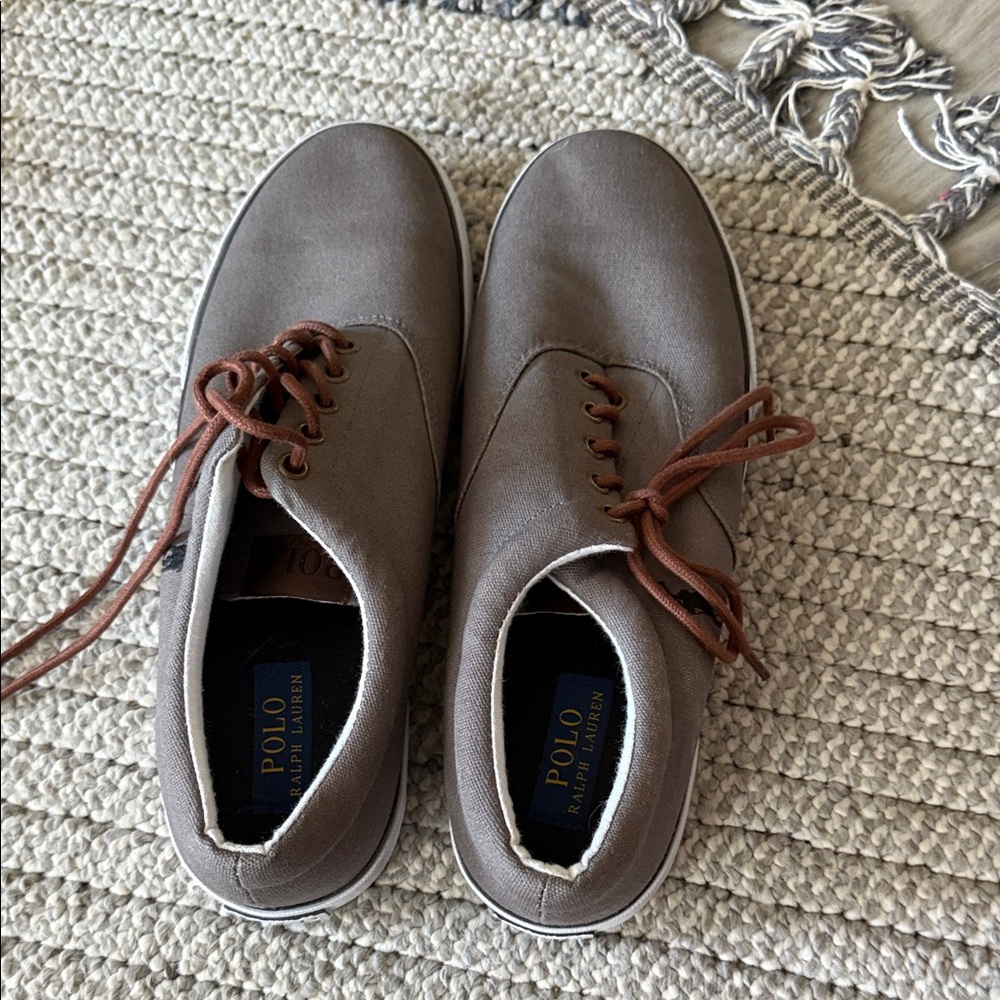 Polo by Ralph Lauren Men's Tan Oxfords